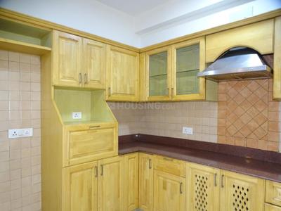 Kitchen Image of 2700 Sq.ft 3 BHK Builder Floor for rent in New Friends Colony New Delhi for Rs. 85000