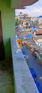 Balcony Image of 975 Sq.ft 2 BHK Apartment / Flat for rent in Dum Dum Cantonment Kolkata for Rs. 18000