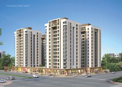 Image of 1321 Sq.ft 2 BHK Apartment / Flat for sale in Laxmipati Euphoria, Palanpur, Surat for Rs. 5850000
