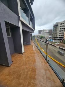 Balcony Image of 1700 Sq.ft 3 BHK Apartment / Flat for rent in Prisha Chaudhari Icon, Pathardi Phata Nashik for Rs. 25000