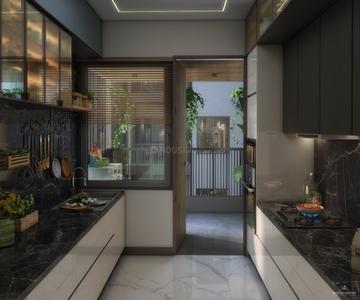 Kitchen Image of 1813 Sq.ft 3 BHK Apartment / Flat for sale in The Gardenia, Ghangapatna Bhubaneswar for Rs. 10876187