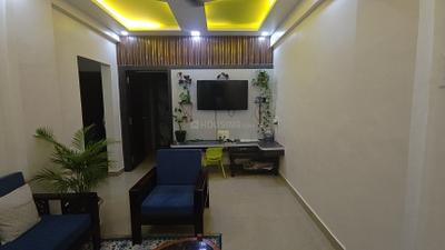 Living Room Image of 825 Sq.ft 2 BHK Apartment / Flat for sale in Pimple Gurav Pune for Rs. 8800000