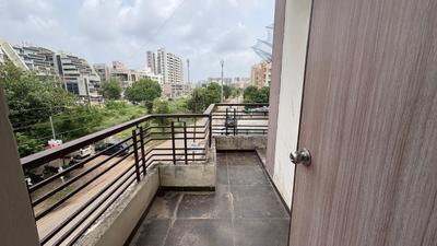 Balcony Image of 1550 Sq.ft 3 BHK Apartment / Flat for sale in Bhayli Vadodara for Rs. 4700000