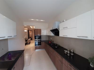 Kitchen Image of 1800 Sq.ft 3 BHK Builder Floor for sale in Motia Harmony Greens, Sanauli Zirakpur for Rs. 11900000