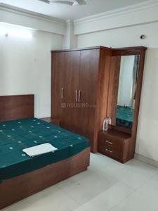 Bedroom Image of 1100 Sq.ft 1 BHK Penthouse for rent in Bawadiya Kalan Bhopal for Rs. 20000
