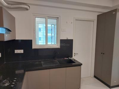 Kitchen Image of 2190 Sq.ft 3 BHK Apartment / Flat for rent in Jayabheri The Nirvana, Gachibowli Hyderabad for Rs. 75000