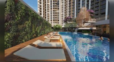 Image of 883 Sq.ft 2 BHK Apartment / Flat for sale in Raymond Tenx District 9 Tower C, Thane West, Thane for Rs. 13992000