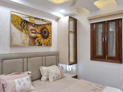Bedroom Image of 864 Sq.ft 3 BHK Apartment / Flat for rent in Dwarka Mor New Delhi for Rs. 34000