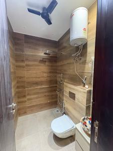 Bathroom Image of 1338 Sq.ft 3 BHK Builder Floor for rent in AGCR Enclave New Delhi for Rs. 60000