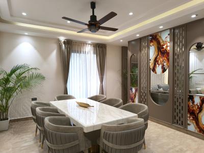 Dining Area Image of 4200 Sq.ft 5 BHK Builder Floor for sale in Indirapuram Ghaziabad for Rs. 59000000