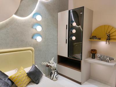 Bedroom Image of 977 Sq.ft 2 BHK Apartment / Flat for sale in Arihant Avanti Phase II, Shilgaon Thane for Rs. 6800000
