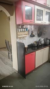 Kitchen Image of 1600 Sq.ft 3 BHK Apartment / Flat for sale in Ghatlodiya Ahmedabad for Rs. 7500000