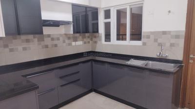 Kitchen Image of 2049 Sq.ft 3 BHK Apartment / Flat for rent in Prestige Tranquil, Kokapet Hyderabad for Rs. 72500