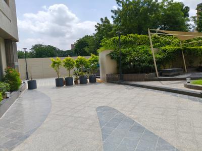 Balcony Image of 1755 Sq.ft 3 BHK Apartment / Flat for rent in Shree Sharanam Sky, Sargasan Gandhinagar for Rs. 23000