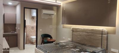 Bedroom Image of 300 Sq.ft 1 RK Builder Floor for rent in Lajpat Nagar New Delhi for Rs. 28000