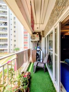 Balcony Image of 1337 Sq.ft 3 BHK Apartment / Flat for sale in SLV Central Park, Bidare Agraha Bengaluru for Rs. 14500000