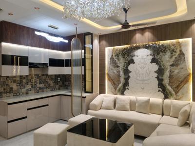 Living Room Image of 750 Sq.ft 3 BHK Apartment / Flat for sale in Razapur Khurd New Delhi for Rs. 4780000
