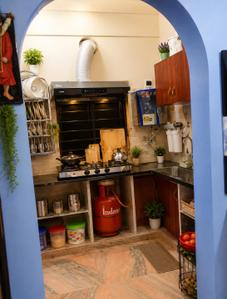 Kitchen Image of 1220 Sq.ft 3 BHK Apartment / Flat for sale in Durga Nagar Kolkata for Rs. 3800000