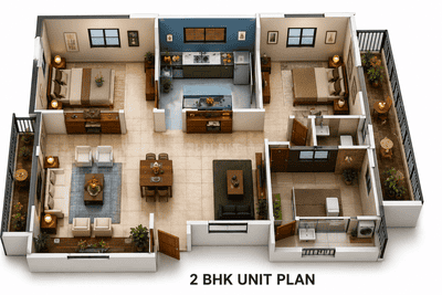 Image of 1200 Sq.ft 2 BHK Villa for sale in Somanur, Coimbatore for Rs. 4000000