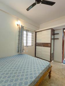 Bedroom Image of 600 Sq.ft 1 BHK Builder Floor for rent in Kasavanahalli Bengaluru for Rs. 23000