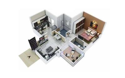 Image of 1398 Sq.ft 2 BHK Apartment / Flat for sale in Royal Hill Crest, Ravet, Pune for Rs. 7100000