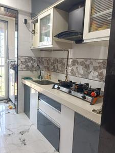 Kitchen Image of 700 Sq.ft 1 BHK Apartment / Flat for sale in Raikar Yashodeep Height, Rabale Navi Mumbai for Rs. 10600000