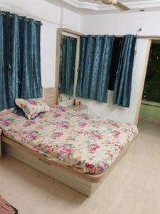 Bedroom Image of 1100 Sq.ft 2 BHK Apartment / Flat for rent in Shagoon Green, Gunjan Vapi for Rs. 10000