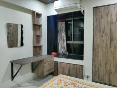 Bedroom Image of 905 Sq.ft 2 BHK Apartment / Flat for rent in Swastik Palm, Thane West Thane for Rs. 36000