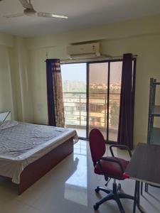 Bedroom Image of 955 Sq.ft 2 BHK Apartment / Flat for rent in Aakar Canal Kinship, Salaiya Bhopal for Rs. 23000