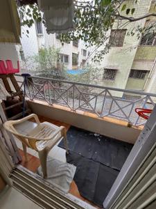 Balcony Image of 972 Sq.ft 2 BHK Apartment / Flat for sale in Kothrud Pune for Rs. 12400000