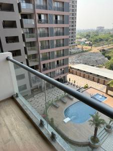 Balcony Image of 2260 Sq.ft 3 BHK Apartment / Flat for sale in Pramukh Pearl, Sargasan Gandhinagar for Rs. 9000000