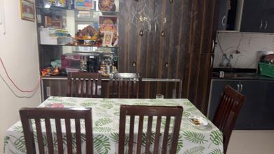 Dining Area Image of 1200 Sq.ft 2 BHK Apartment / Flat for rent in Kasturi Nagar Bengaluru for Rs. 46000