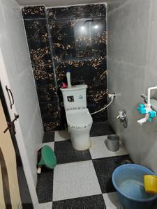 Bathroom Image of 480 Sq.ft 1 RK Independent House for sale in Methwada Indore for Rs. 1800000