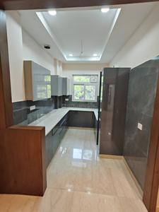 Kitchen Image of 1400 Sq.ft 3 BHK Builder Floor for rent in Paschim Vihar New Delhi for Rs. 55000
