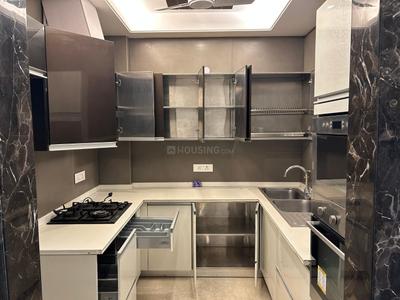 Kitchen Image of 1620 Sq.ft 3 BHK Builder Floor for rent in Greater Kailash New Delhi for Rs. 140000