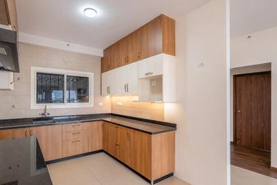 Kitchen Image of 2200 Sq.ft 4 BHK Apartment / Flat for rent in Sobha Windsor, Whitefield Bengaluru for Rs. 98500