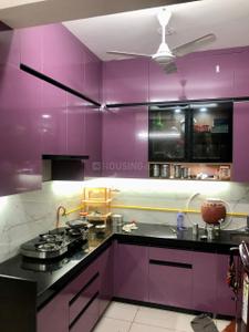 Kitchen Image of 1480 Sq.ft 3 BHK Apartment / Flat for rent in Adani Amogha, Shantigram Ahmedabad for Rs. 41000