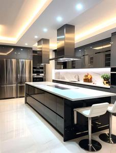 Kitchen Image of 600 Sq.ft 2 BHK Apartment / Flat for sale in Aishwaryam Anand, Moshi Pune for Rs. 4800000