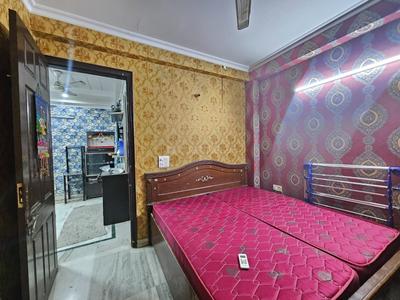 Bedroom Image of 1000 Sq.ft 2 BHK Builder Floor for rent in Star Apartment, Chhattarpur New Delhi for Rs. 26000