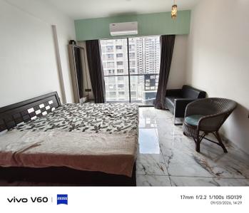Bedroom Image of 2000 Sq.ft 3 BHK Apartment / Flat for rent in The Gate, Raysan Gandhinagar for Rs. 50000