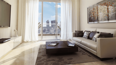 Image of 522 Sq.ft 1 BHK Apartment / Flat for rent in Lodha Crown Kolshet, Kolshet, Thane for Rs. 20500