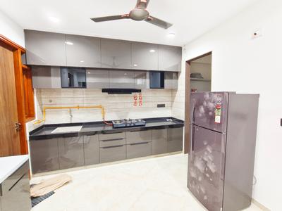 Kitchen Image of 2450 Sq.ft 3 BHK Apartment / Flat for rent in Radhe Infinity, Kudasan Gandhinagar for Rs. 44000