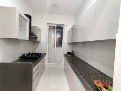 Kitchen Image of 777 Sq.ft 1 BHK Apartment / Flat for sale in Ashar Arize Tower B And C, Kalwa Thane for Rs. 10800000