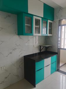 Kitchen Image of 1450 Sq.ft 3 BHK Apartment / Flat for rent in Sankalp Vedas Landmark, Pathardi Phata Nashik for Rs. 19500