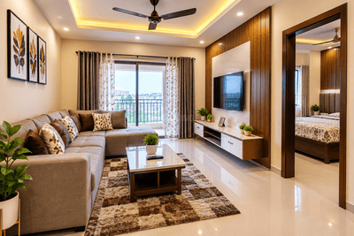 Image of 960 Sq.ft 2 BHK Apartment / Flat for rent in Jule, Solapur for Rs. 14000