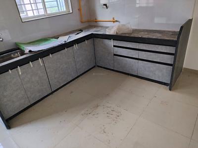 Kitchen Image of 2700 Sq.ft 3 BHK Apartment / Flat for rent in Aakruts Karmabhumi Heights, Abrama Village Valsad for Rs. 22000
