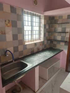 Kitchen Image of 600 Sq.ft 1.5 BHK Independent House for rent in Mahadevapura Bengaluru for Rs. 17000