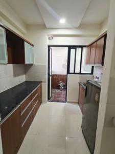 Kitchen Image of 950 Sq.ft 2 BHK Apartment / Flat for rent in Scheme No 140 Indore for Rs. 18000