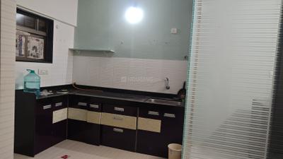 Kitchen Image of 700 Sq.ft 1 BHK Apartment / Flat for rent in Matoshree Pride, Parel Mumbai for Rs. 75000