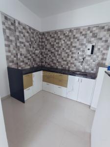 Kitchen Image of 950 Sq.ft 2 BHK Apartment / Flat for rent in Goel Hill Shire, Wagholi Pune for Rs. 20000